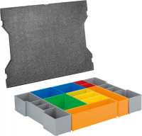 Контейнеры для хранения мелких деталей Bosch Комплект L-BOXX inset box, 12 шт. Professional