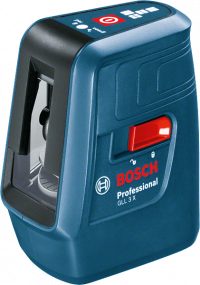 Линейный лазерный нивелир Bosch GLL 3 X Professional