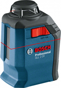 Линейный лазерный нивелир Bosch GLL 2-20 Professional
