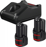 Базовый комплект Bosch 2 аккумулятора GBA 12V 2.0Ah + GAL 12V-40 Professional