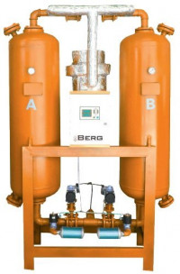 Адсорбционный осушитель c горячей регенерацией BERG DH-45